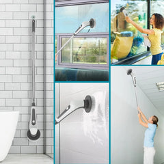 IPX8 Waterproof 6 in 1 Electric Cleaning Brush Electric Spin Scrubber