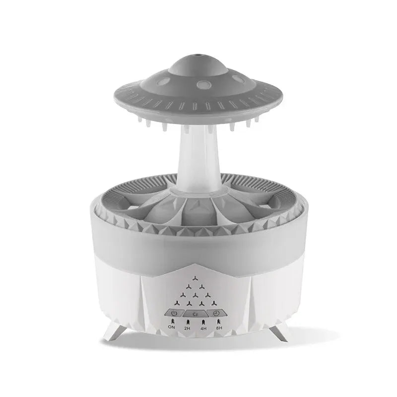 Aierwill ufo Air Humidifier Ultrasonic Aromatherapy Diffusers Mist Maker Fragrance Essential Oil Aroma Difusser Remote control
