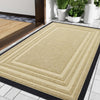 Olanly Natural Rubber Mat Non Slips Low Profile Outdoor Mat For Home Entrance Floor Doormats Heavy Duty Door Mat Outdoor Indoor