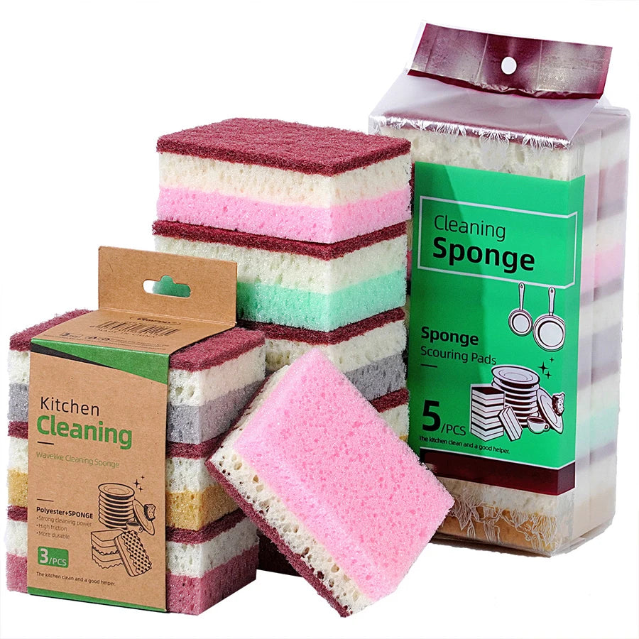 High density cleaning sponge