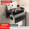 Bathroom Tissue Box Rack Tissue Paper Rack Phone Storage Shelf Wipes Dispenser Bathroom Toilet Wall Aromatherapy Paper Tray