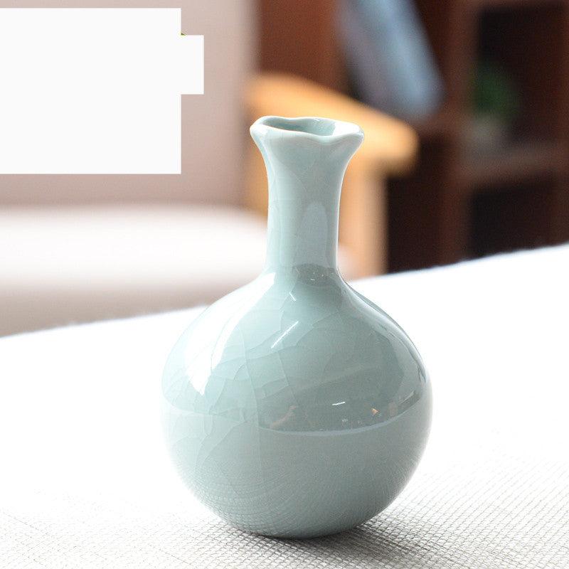 Living Room Modern Creative Small Celadon Vase - Jess Deals