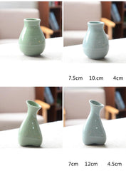 Living Room Modern Creative Small Celadon Vase - Jess Deals