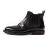 New Chelsea Boots Brogue Carved Leather Shoes For Men - Jess Deals