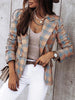 Long Sleeve Fashion Printed Suit Coat - Jess Deals